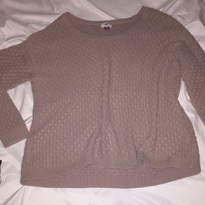 Old Navy Thick Mauve Sweater